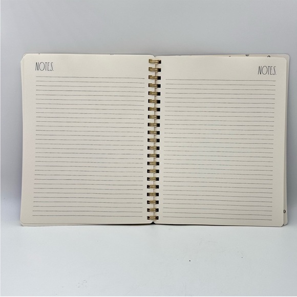 Rae Dunn 2025 Planner 12 month Planner Journal Soft Leather Cover Black - Picture 11 of 11